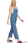 Chambray Enzyme Washed Jumpsuit